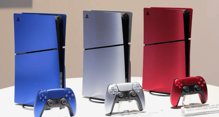 Drie nieuwe kleuren voor PS5 Slim.