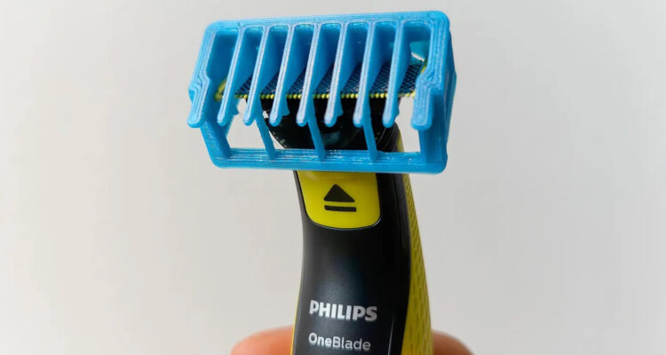 3D-geprint vervangonderdeel voor de Philips OneBlade